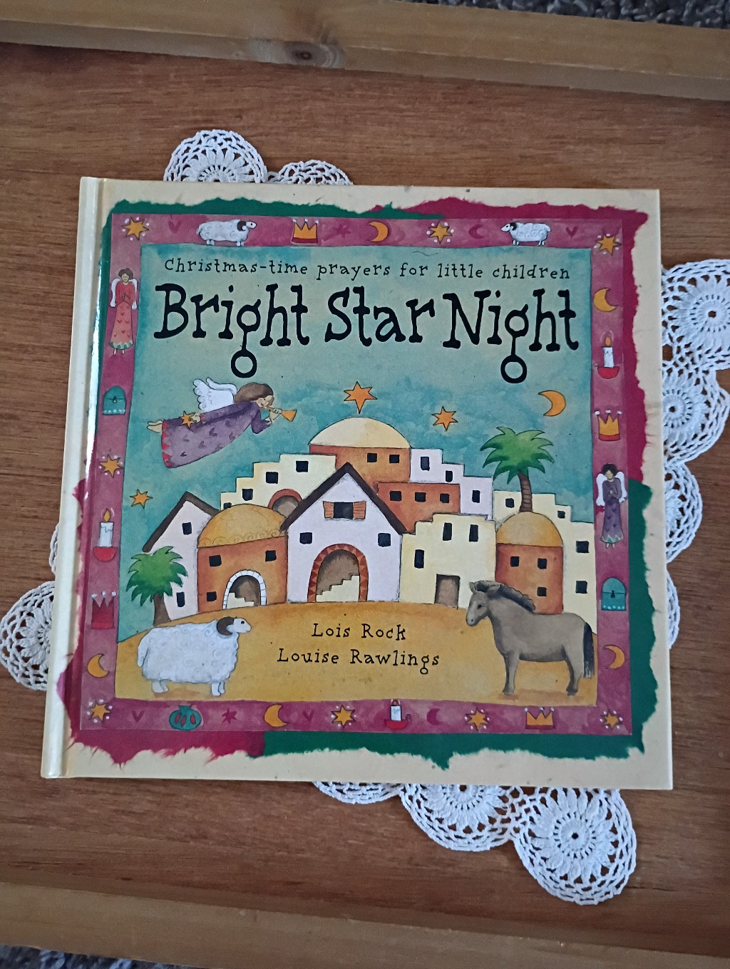 Bright Star Night Christmas Time Prayers For Little Children Hard Cover Book